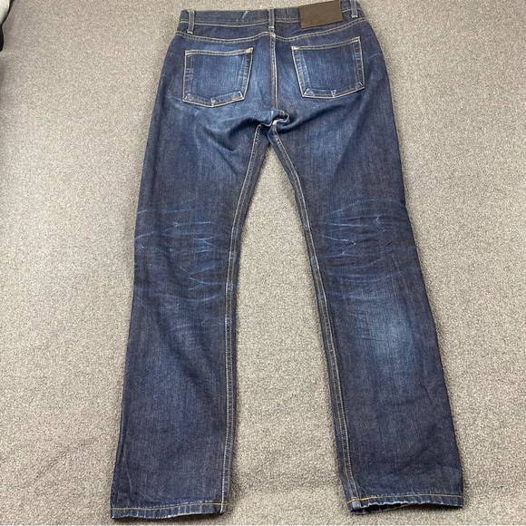 Naked & Famous Weird Guy - Left Hand Twill Selvedge Indigo Jeans Men’s Sz 32 - Picture 6 of 12